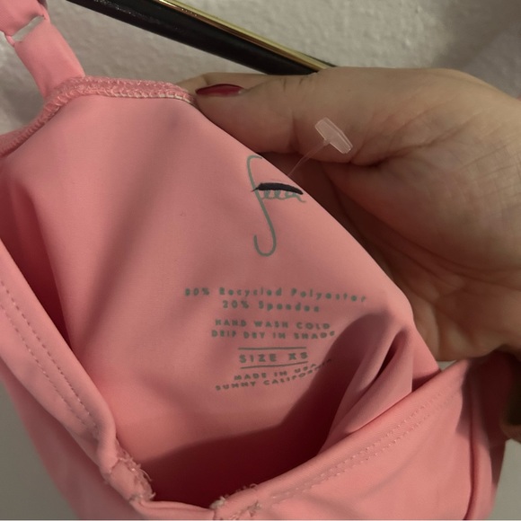 New Free People Seea Ginger One Piece Surf Swimsuit - Picture 7 of 7